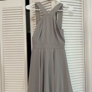 Lulus cross strap skater dress